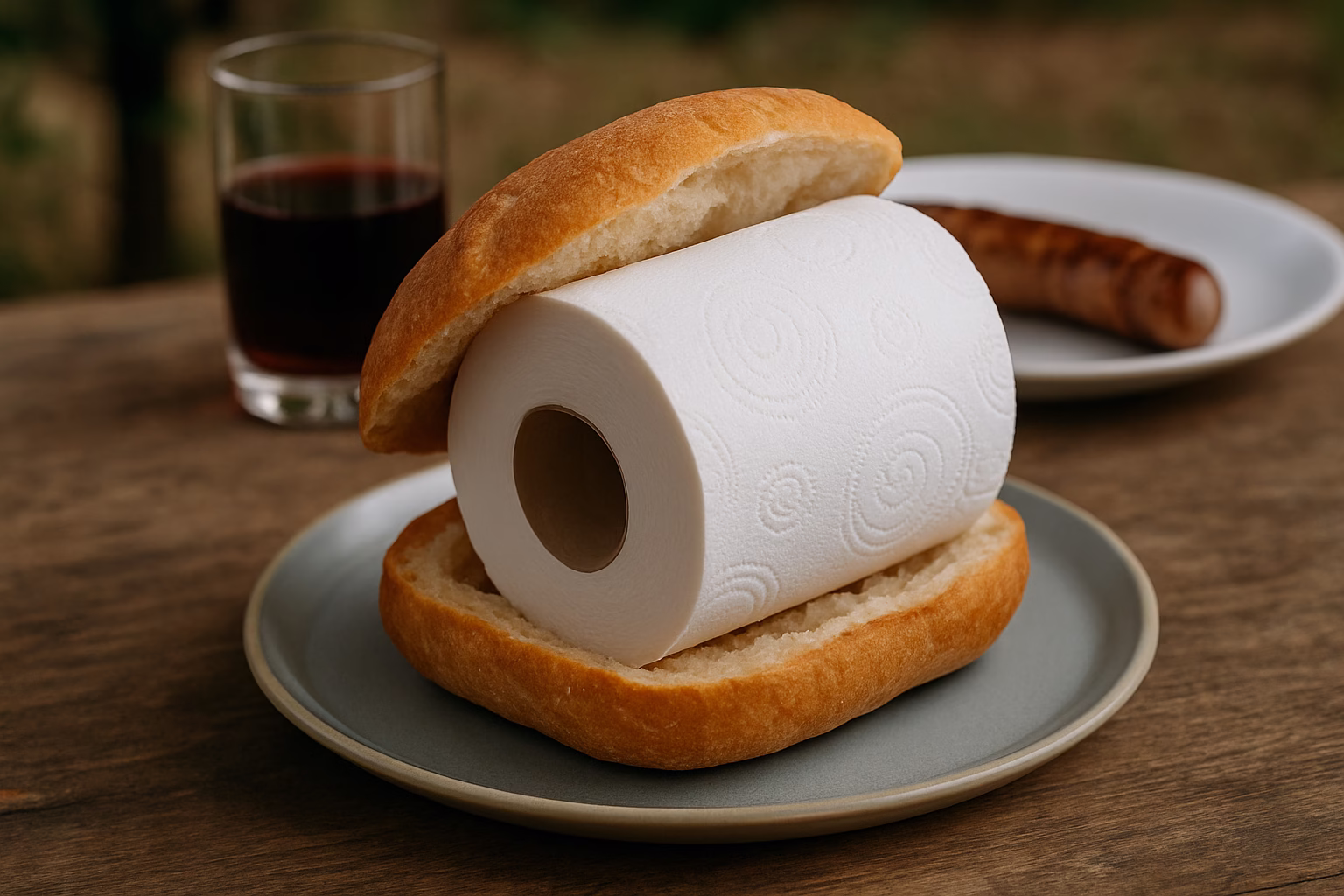 Milanesas con papel higiénico: la receta que nadie pidió 🤢🍽️