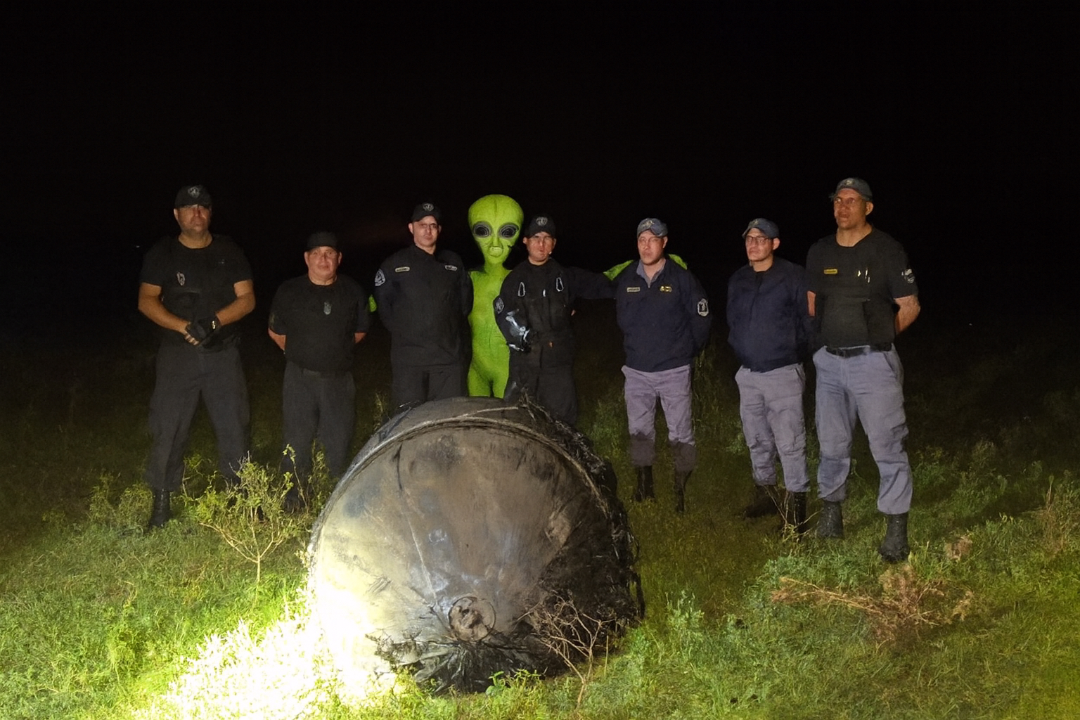CHACO: cayó un “ovni” made in SpaceX 🚀