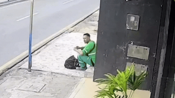 GRACIAS A DEUS: se salvó de milagro y se puso a rezar 🙏🚗