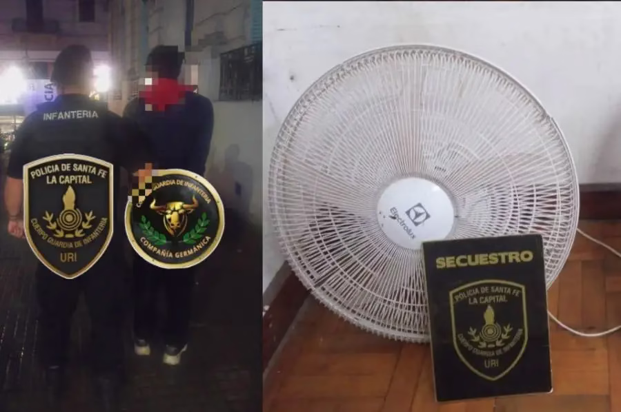 Miseria espantosa: se robaron 2 ventiladores de una escuela