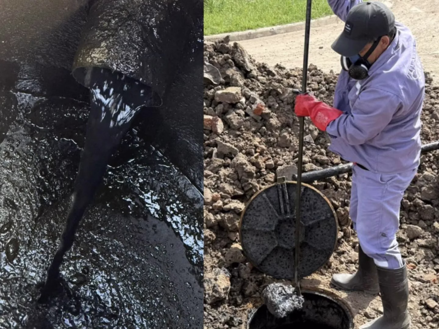 SAN JAVIER: se taparon las cloacas con ACEITE DE MOTOR 😷