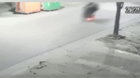 ROSARIO: hacía “willy” en Echesortu y terminó abrazado a un árbol 🌳🏍️