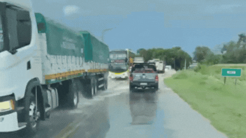 Diluvio sin filtro: más de 100 mm y la Ruta 11 bajo agua 🌧️🚧