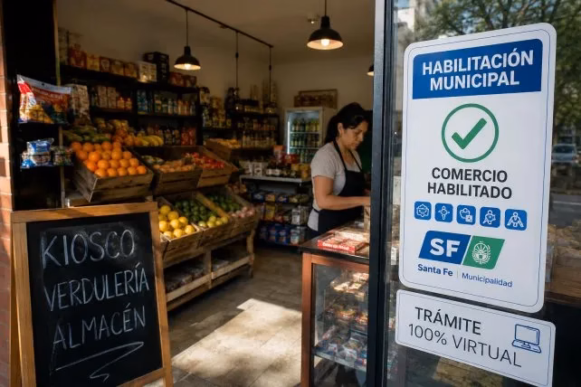 Menos vueltas para abrir comercios en Santa Fe 🧾
