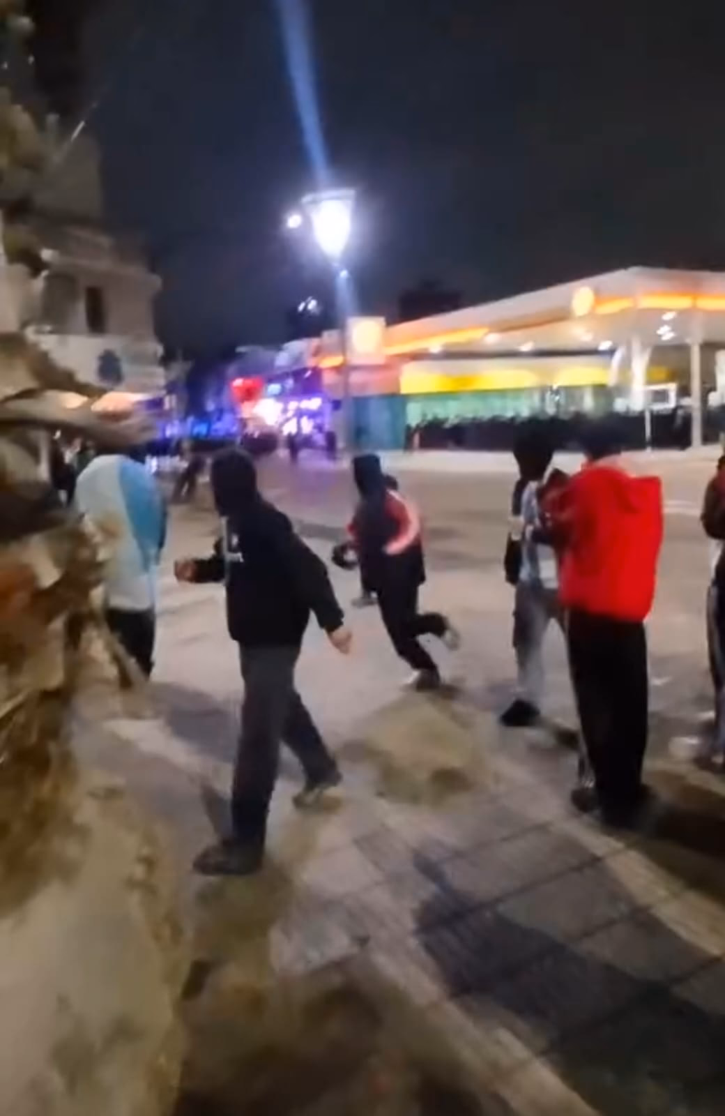 La celebración en Boulevar terminó con incidentes